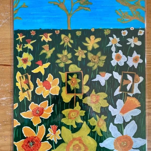 The Daffodil Revolution - Debbie Caulfield, A3 Print