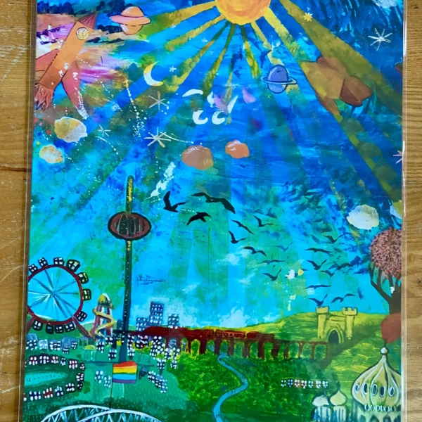 City & Space - A3 Print